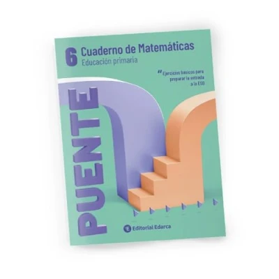 Imagen de Cuaderno Puente Matemáticas 6. Ejercicios para preparar la entrada a ESO. Ed. Primaria