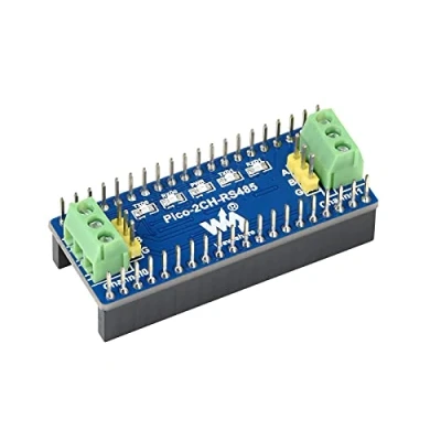 Imagen de Waveshare 2 Channel RS485 Module for Raspberry Pi Pico Incorporates Transceiver SP3485 Using UART Bus