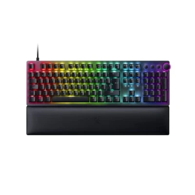 Imagen de Teclado gaming Razer Huntsman V2 Tenkeyless (Purple Switch), USB C, Retroiluminación Chroma RGB, Negro