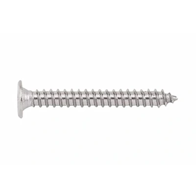 Imagen de INDEX Fixing Systems CP A2 Pack de 500 tornillos rosca chapa con cabeza extraplana y huella Phillips (inoxidables A2, 4,2 x 32 mm)