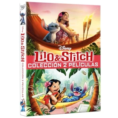 Imagen de Lilo y Stitch (DVD) Pack 2 peliculas: (2025) Imagen Real + &amp; (2002) Animacion
