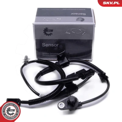 Imagen de ESEN SKV 06SKV460 Sensor de ABS Eje delantero, izquierda 2 910 995 negro HYUNDAI: i30 I Familiar