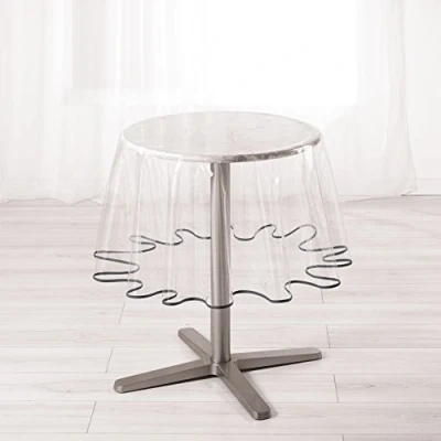 Imagen de Douceur d&#039;Intérieur Nappe, Cloruro de polivinilo (PVC) Poliéster, Jardín, Color, 180x180x180 cm