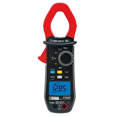 Imagen de CHAUVIN ARNOUX F203 Equipo de prueba Medidor abrazadera, 6000 cuenta, TRMS, AC/DC, 0.15.600 A, 900 pico