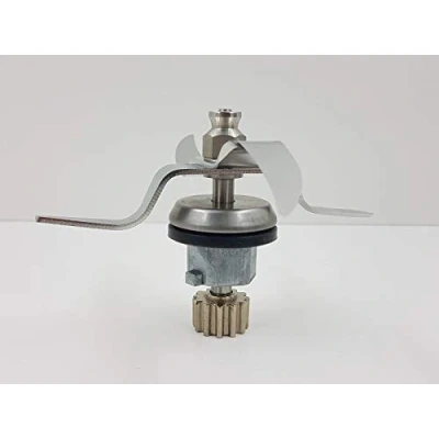 Imagen de FLAVOR PLUS Cuchillas de Acero compatibles con Robot Cocina Monsieur Cuisine Plus. Engranaje Inferior 12 Dientes (Antes Comprar Compruebe si el piñón es Adecuado a su máquina)