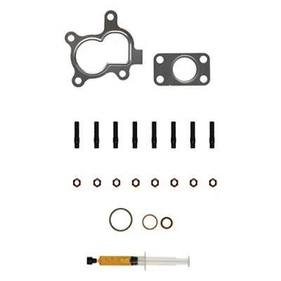Imagen de ALANKO 10920489 Juego de montaje, turbocompresor con juntas perno anclaje, tuerca, instrucciones montaje AUDI: A4 B5 Avant