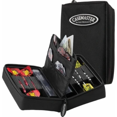 Imagen de Casemaster Elite Jr. 6 Dardos Nylon Almacenamiento/Estuche de Viaje, Negro