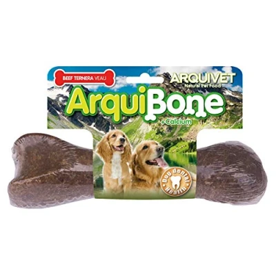 Imagen de ARQUIVET Arquibone Bacon 20 cm 265 g Hueso Grande para Perros Snack Natural Masticar Alimento complementario
