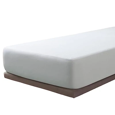 Imagen de Savel Protector de Colchón Rizo 100% Algodón, Impermeable y con Tratamiento Aloe Vera, (90 x 190/200)