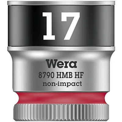 Imagen de WERA 05003751001 8790 HMB HF 17,0 Llave de vaso Zyklop con función sujeción 3/8&quot;