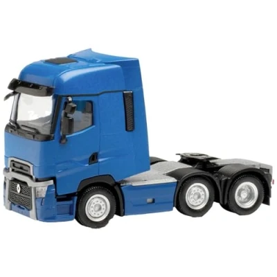Imagen de herpa Renault T Facelift 6x2 Tractor, Azul camión Miniatura Modelo pequeño Coleccionable Fiel al Detalle, Color (315104)