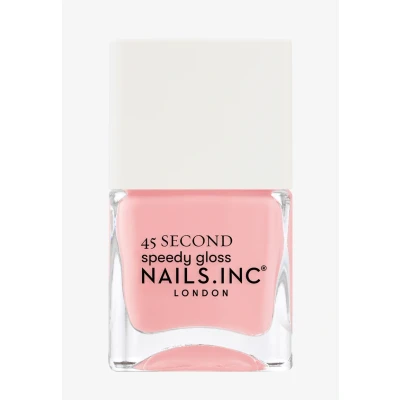Imagen de Nails Inc KNIGHTSBRIDGE NIGHTS OUT Quick Drying Nagellack Sanftes Rosa Schnelltrocknend in 45 Sekunden Nagelstärkend mit Hexanal, Kalzium, Magnesium Cruelty Free Perfekte Maniküre
