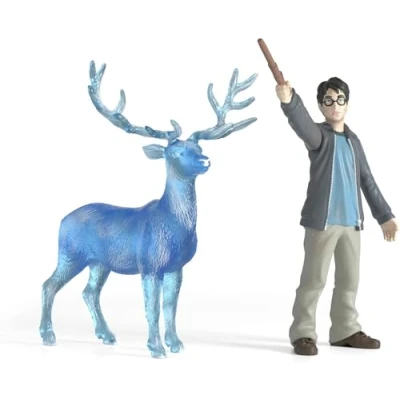 Imagen de schleich 42680 Harry Potter &amp; Patronus, a partir de 6 años, WIZARDING WORLD figura, 16 x 11 18 cm