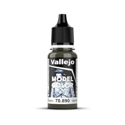 Imagen de Vallejo Model Color Pintura Acrílica Verde (Refractive Green) Acabado Mate, 18 ml. Autonivelante y Sistema BSL para Modelismo Figuras