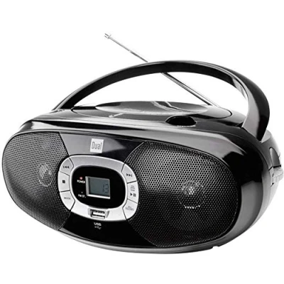 Imagen de Dual P 390 Radio cassette (USB, FM/AM), negro [importado]