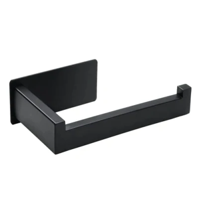 Imagen de BillyBath Portarrollos Papel Higienico, Acero Inoxidable Baño Adhesivo Sin Taladro Portarollos Higiénico para Baño, Cocina(Negro)