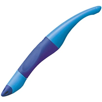 Imagen de Bolígrafo Roller Stabilo EASYoriginal ergonómico recargable Azul Mano Derecha