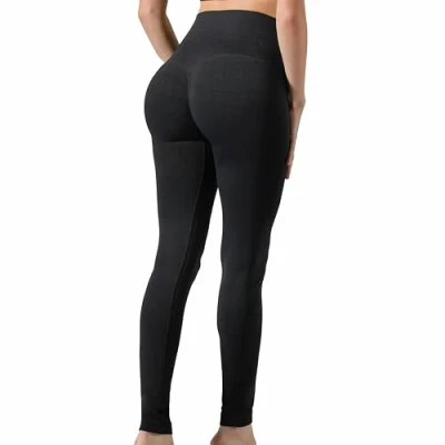 Imagen de Risalti Leggins Mujer Push Up Sculpt Mallas Deporte Mujer, de Cintura Alta, Sin Costuras, Deportivos Pantalon Yoga Made in Italy