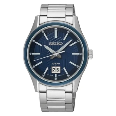 Imagen de Seiko Reloj Analógico para Hombres de Cuarzo con Correa en Acero Inoxidable SUR559P1