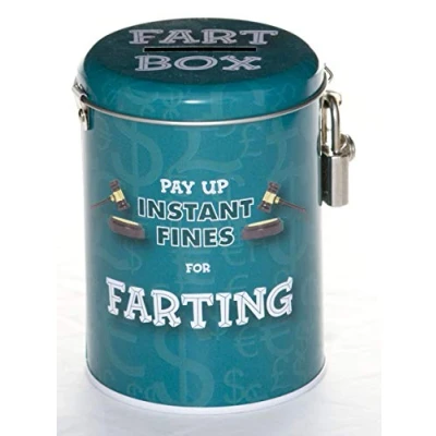 Imagen de Boxer Gifts Hucha con Texto en inglés &#039;Pay Up Instant Fines For Farting&#039;
