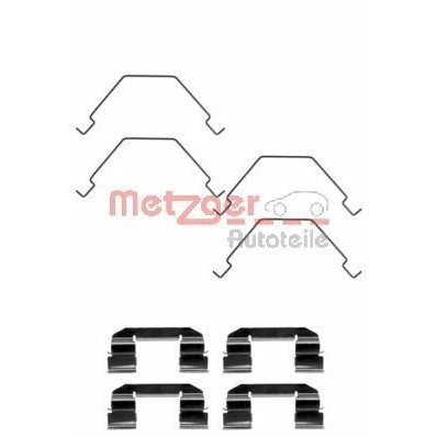 Imagen de METZGER 109 1292 Kit de accesorios, pastillas frenos MAZDA: Premacy