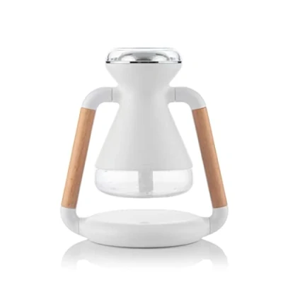 Imagen de InnovaGoods® Humidificador difusor de Aromas y Cargador inalámbrico 3 en 1 Misvolt, humidifica, perfuma Carga Tus Dispositivos Forma inalámbrica, diseño Compacto portátil, Ideal para hogar