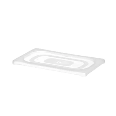 Imagen de HENDI Tapa GN 1/4, de polipropileno, adecuada sólo para recipientes polipropileno HENDI, resistencia térmica: 40 a 80 C, apta el lavavajillas, transparente