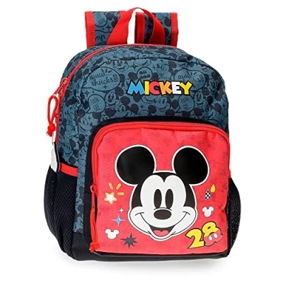 Imagen de Disney Mickey Get Moving Mochila Preescolar Multicolor 23x28x10 cms Poliéster 6,44L