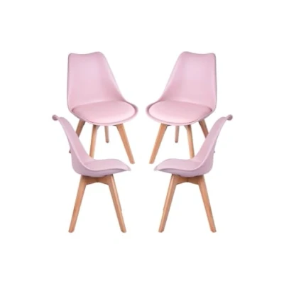 Imagen de Regalos Miguel Packs Sillas Comedor Pack 4 Synk Basic Rosa