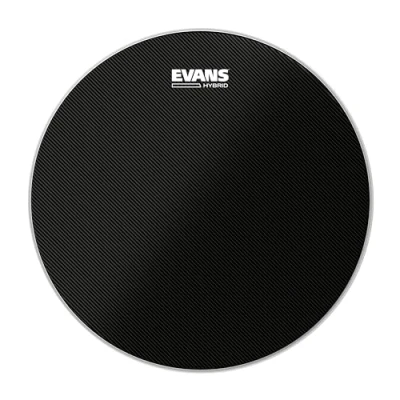 Imagen de Parche de bordonero Evans Hybrid Coated, negro, 14 pulgadas