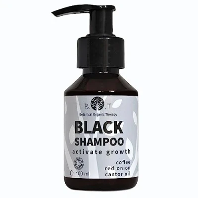 Imagen de Champu de Cebolla, Cafeina y Ricino para Cabello Graso: Estimulador Capilar, Fortalecedor, Anticaída Seborregulador. SIN Parabenos, Sulfatos, Siliconas 100 ml