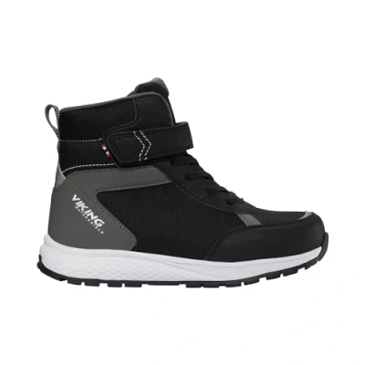 Imagen de Viking Equip WARM WP Unisex Botines con cordones para niños, Talla: 37, Black/grey Zapatos