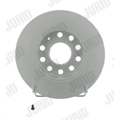 Imagen de JURID 562238JC Disco de freno 256 12 5 112 macizo revestido con tornillos VOLKSWAGEN: Touran I, GOLF 5, 6, AUDI: A3 Sportback, Hatchback