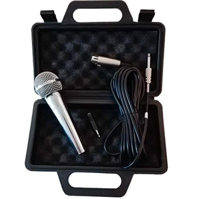Imagen de TronicXL Micrófono dinámico para cantar y escenario, incluye maletín cable de 5 m