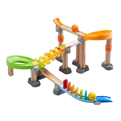Imagen de HABA Kullerbü 306744 Kugelbahn Melodie Domino, Primera Pista de Bolas básicas a Partir 2 años, Fabricado en Alemania, Multicolor