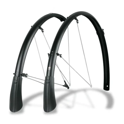Imagen de Sks Bluemels Guardabarros para bicicleta (delantero y trasero), color negro mate Talla:700 C