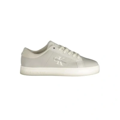 Imagen de Calvin Klein Jeans Classic Cupsole Low ML LTH Zapatilla con Suela Hombre, Gris (O Mushroom/B White), 40 EU