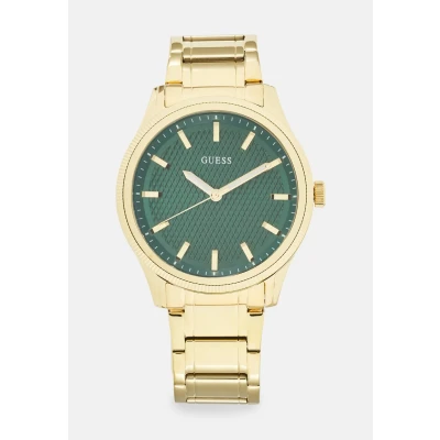 Imagen de Guess DEX Reloj Green sunray/goldcoloured, Hombre, Talla: One Size, sunray/gold coloured