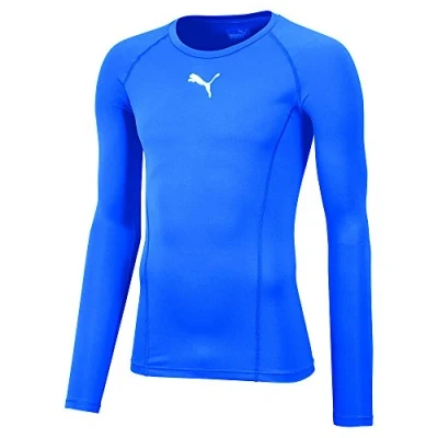 Imagen de Puma 655921 05, Camiseta de Manga Larga Infantil, Azul (Electric Blue Lemonade), 164