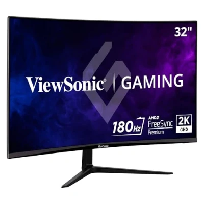 Imagen de ViewSonic 32 16:9, 2560 x 1440 QHD, 1500R Curve Monitor, W128444258 (1500R SuperClear VA, 165hz, 1ms MPRT, 250 nits, 2 HDMI, 1 DisplayPort, Speakers,)