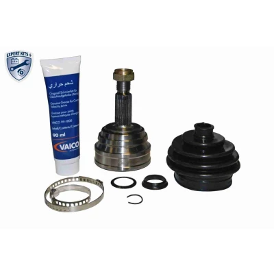 Imagen de VAICO V10 7197 Junta Homocinética EXPERT KITS + lado de rueda, Eje delantero sin anillo ABS Termoplástico VOLKSWAGEN: GOLF 5, Touran I, 3
