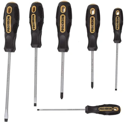 Imagen de Proxxon 22 604 Kit de Destornilladores FLEX DOT, 6 Piezas, 4 x PL, 2 Phillips