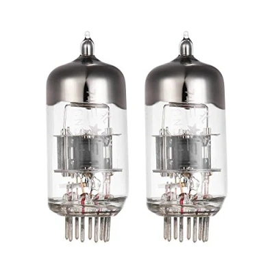 Imagen de Fasizi 2Pcs 5670 6N3 Preamp Electron Vacuum Tube de 9 Pines para 6N3P 2c51 396A Reemplazo del Tubo Amplificador Audio