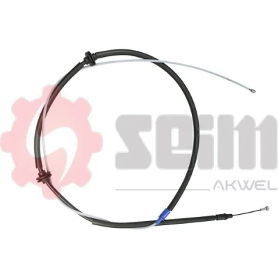 Imagen de SEIM 555460 Cable de Freno Mano Atrás izquierda, derecha 2392/1297 Discos