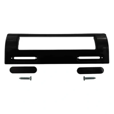 Imagen de ANAKEL HOME Tirador de Recambio para Frigorífico compatible Según Medidas Standar Negro, Distancia Máxima entre Agujeros 16cm Incluye Embellecedores y Tornillos
