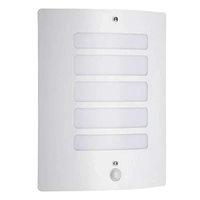 Imagen de Brilliant Todd con sensor de movimiento, 1 x E27 Potencia máxima 60 W, metal y plástico, blanco 47698/05