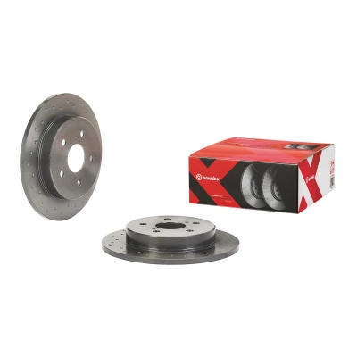 Imagen de BREMBO 08.D418.1X Disco de freno 281 12 5 perforado, macizo revestido TOYOTA: C HR, LEXUS: NX