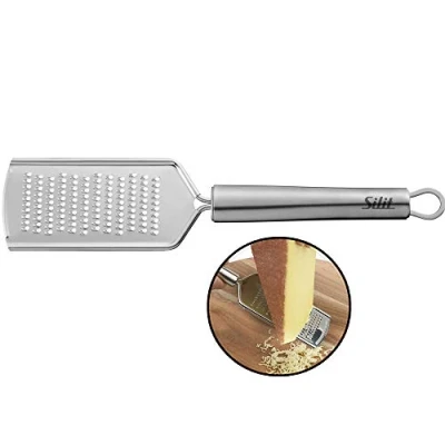 Imagen de Silit 2142302698 Rallador, Material: Acero 18/10 Pulido. Inoxidable, Apto para lavavajillas, Estable, higiénico, Resistente a los ácidos e Indestructible