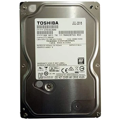 Imagen de Toshiba 500GB 3.5&quot; 7.2k SATA III 32MB Disco Duro Interno, 500Gb, 3.5&quot;, 7200 RPM, SATA3, 32Mb, 6Gbit/s