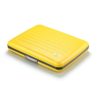 Imagen de ÖGON DESIGNS Cartera de Aluminio Smart Case V2 Large Compartimento Oculto para Monedas y Billetes Protección RFID Capacidad 10 Tarjetas